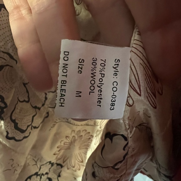 Pink Martini Jackets & Coats Pink Martini Orange Jacket With Silky